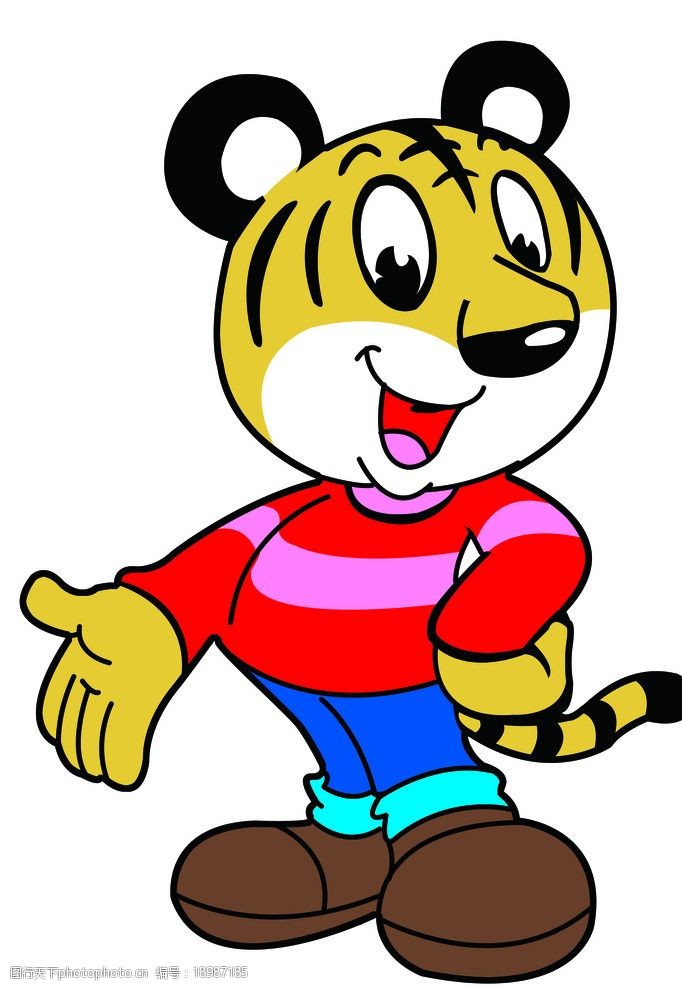 卡通虎 動畫中的經(jīng)典形象與藝術魅力